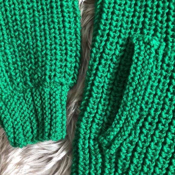 Hand Knitted Chunky Cardigan - Picture 2 of 6